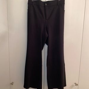 Torrid Black Ponte Bootcut Pant